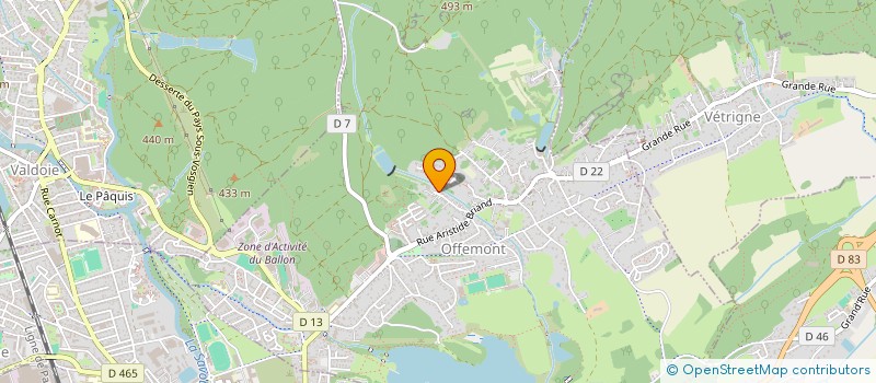 localisation de l'entreprise SCI BCO  OFFEMONT