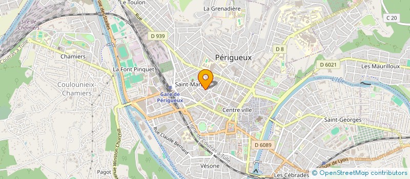 localisation de l'entreprise SCI BCP à PERIGUEUX