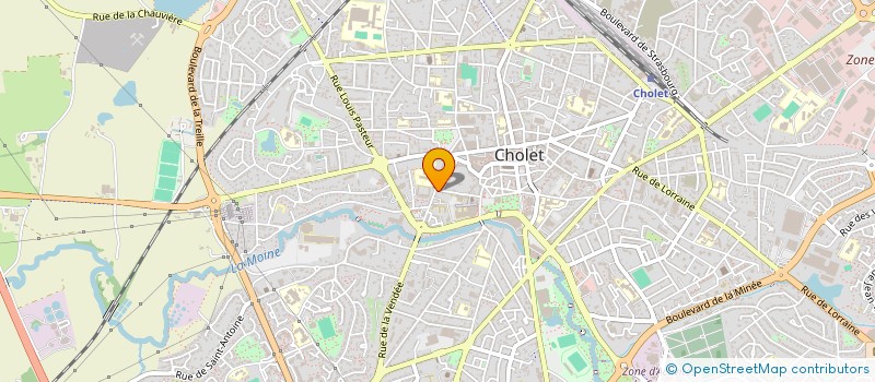 localisation de l'entreprise SCI BCP à CHOLET
