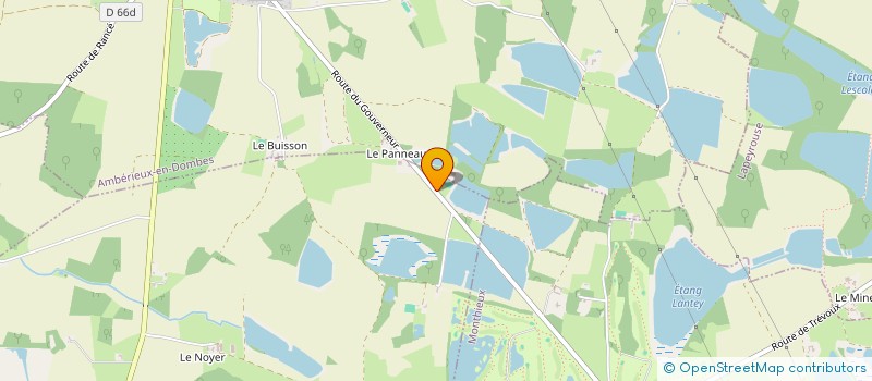 localisation de l'entreprise SCI BCR  SAINT-TRIVIER-SUR-MOIGNANS