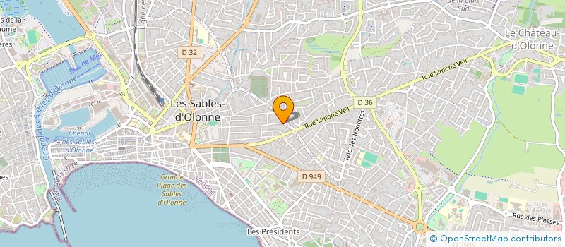 localisation de l'entreprise SCI BCR à LES SABLES D'OLONNE