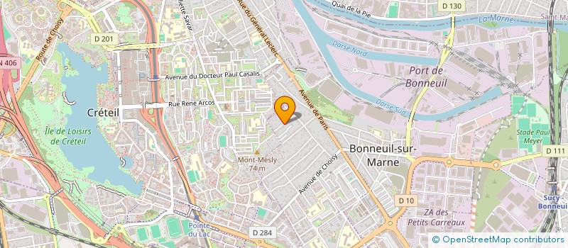 localisation de l'entreprise SCI BCR à BONNEUIL-SUR-MARNE