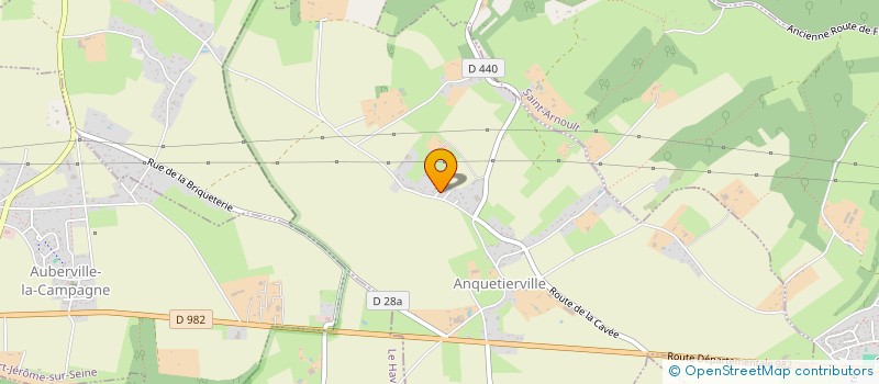 localisation de l'entreprise SCI BD BOFER  ANQUETIERVILLE