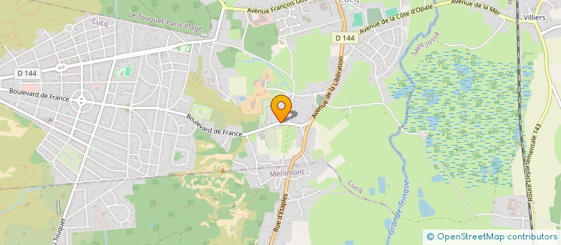 localisation de l'entreprise SCI BD DE FRANCE à CUCQ