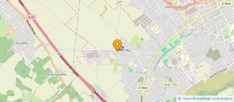 localisation de l'entreprise SCI BD2C à ANGRES