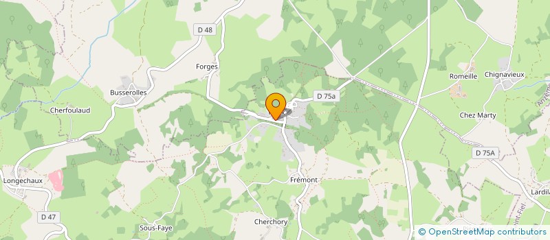 localisation de l'entreprise SCI BDB à SAINT-SULPICE-LE-GUERETOIS