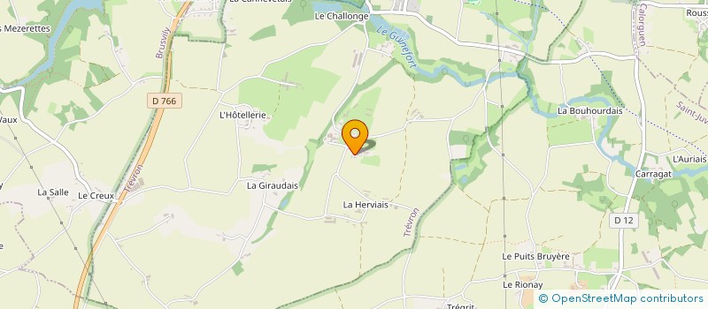 localisation de l'entreprise SCI BDB  TREVRON