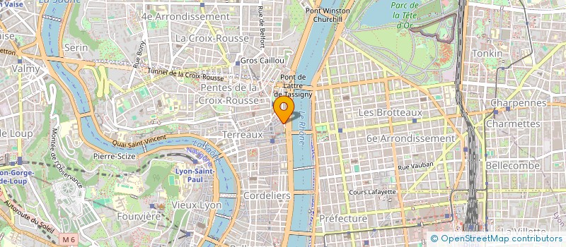 localisation de l'entreprise SCI BDCO  LYON