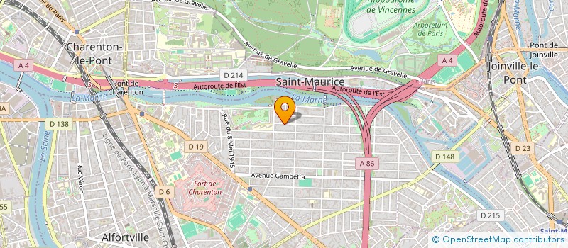 localisation de l'entreprise SCI BDF à MAISONS-ALFORT