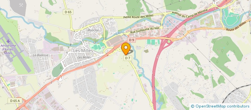 localisation de l'entreprise SCI BDG  AIX-EN-PROVENCE