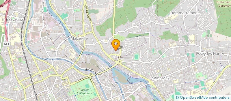 localisation de l'entreprise SCI BDJ  MALZEVILLE
