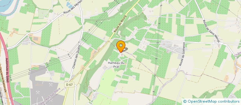 localisation de l'entreprise SCI BDJP  BOURG LES VALENCE