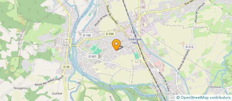 localisation de l'entreprise SCI BDKS  IGON