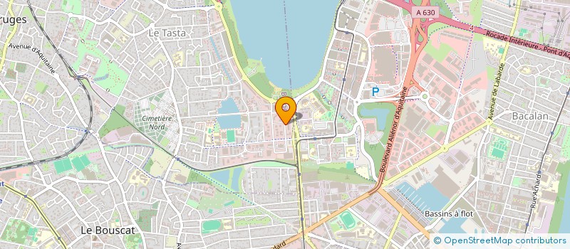 localisation de l'entreprise SCI BDL  BRUGES