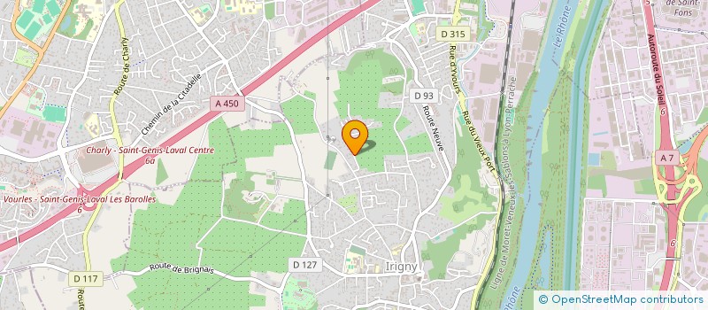 localisation de l'entreprise SCI BDLS à IRIGNY