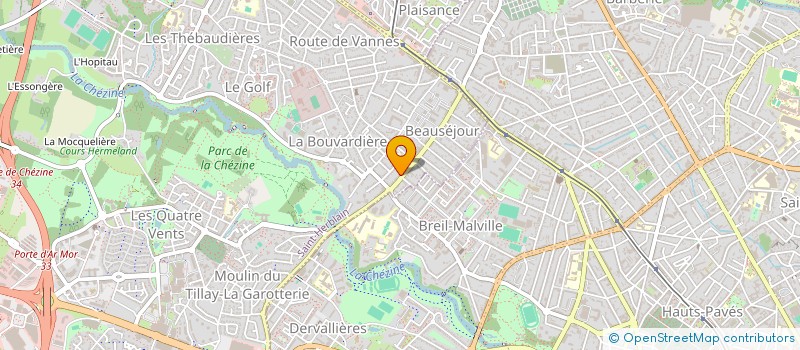 localisation de l'entreprise SCI BDM  SAINT-HERBLAIN