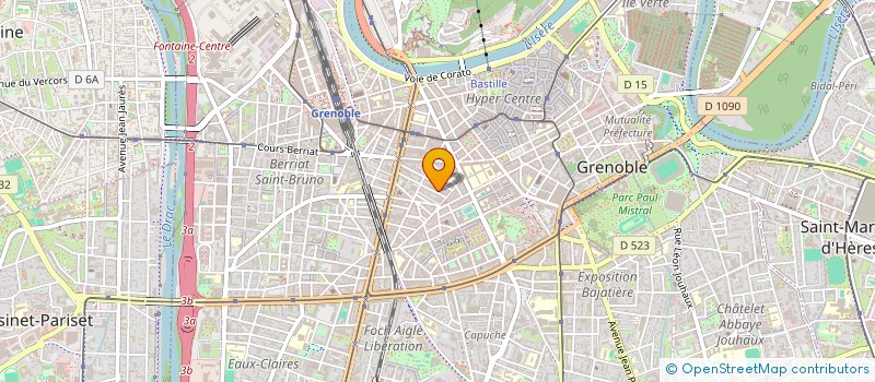 localisation de l'entreprise SCI BDR  GRENOBLE