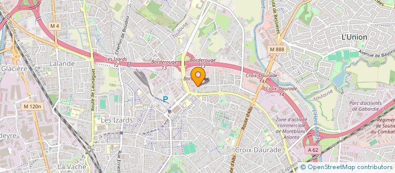 localisation de l'entreprise SCI BDR COMPLEX à TOULOUSE
