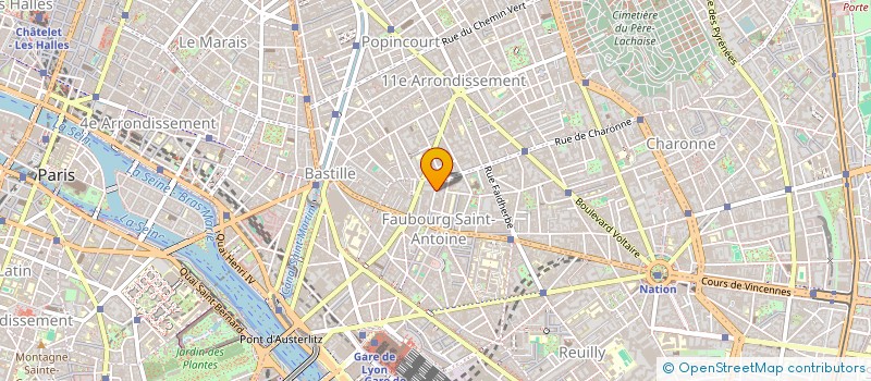 localisation de l'entreprise SCI BDRD  PARIS