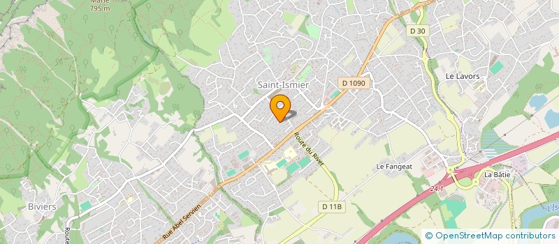 localisation de l'entreprise SCI BDS  SAINT-ISMIER