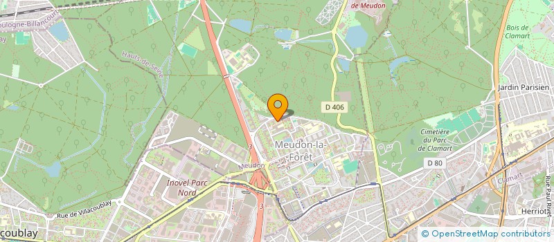 localisation de l'entreprise SCI BDS 5 à MEUDON