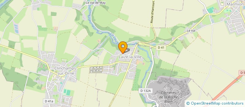 localisation de l'entreprise SCI BDS  MAY-SUR-ORNE