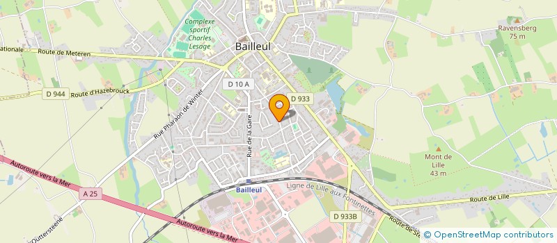 localisation de l'entreprise SCI BDSD à BAILLEUL
