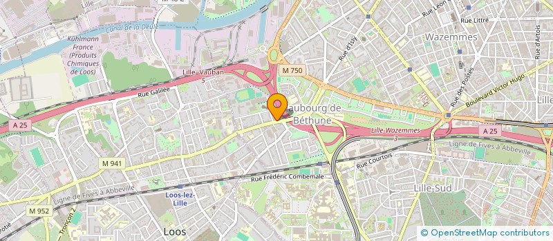 localisation de l'entreprise SCI BDSL IMMO à LILLE