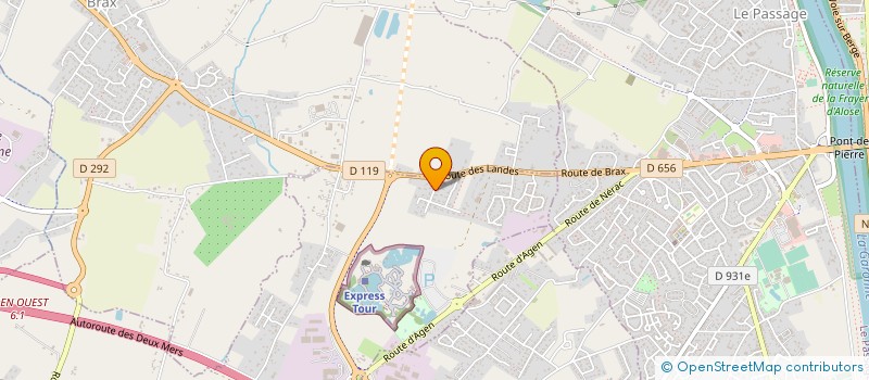 localisation de l'entreprise SCI BDT  ROQUEFORT