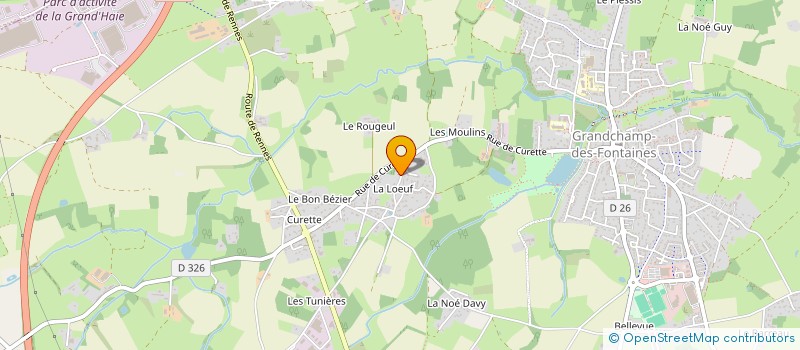 localisation de l'entreprise SCI BDVY  GRANDCHAMP-DES-FONTAINES