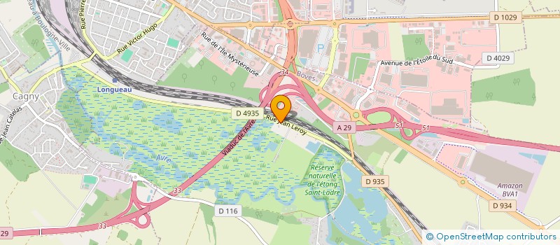 localisation de l'entreprise SCI BDW à BOVES