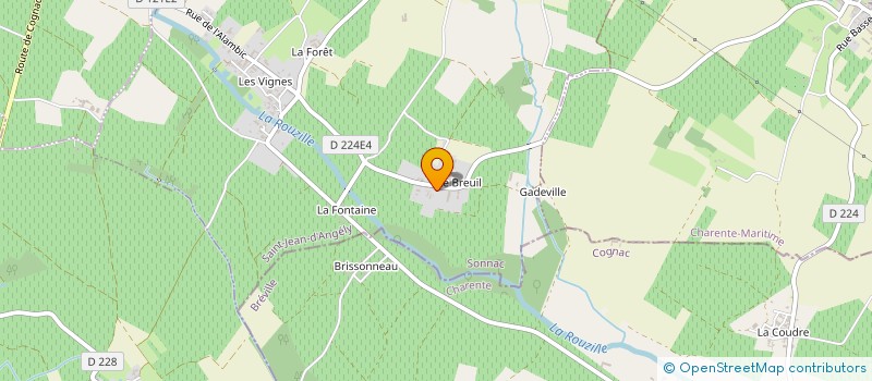 localisation de l'entreprise SCI BDXIMMO 5  BRIE SOUS MATHA