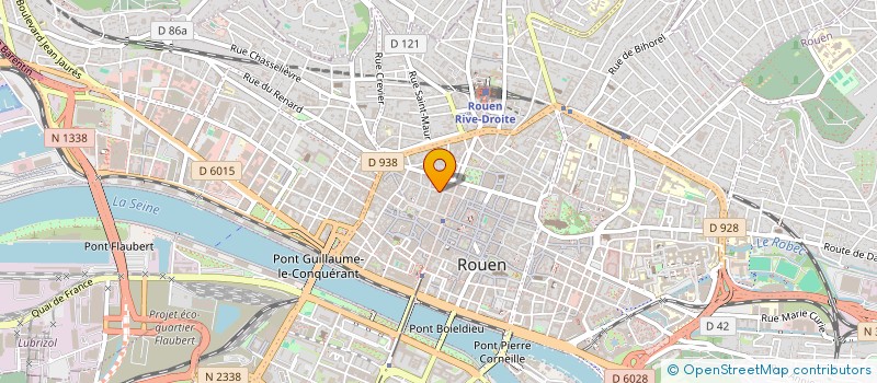 localisation de l'entreprise SCI BE  ROUEN