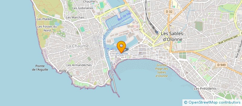 localisation de l'entreprise SCI BE à LES SABLES D'OLONNE