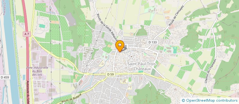 localisation de l'entreprise SCI  BE MI  SAINT-PAUL-TROIS-CHATEAUX