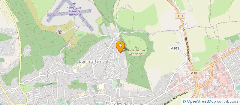 localisation de l'entreprise SCI BE ONE  ESSEY-LES-NANCY