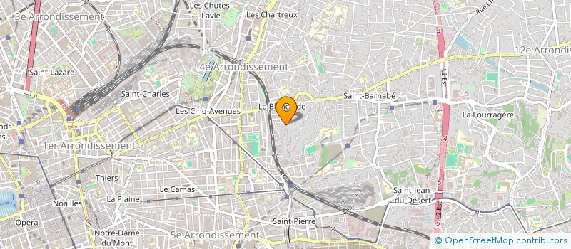 localisation de l'entreprise SCI BEA à MARSEILLE