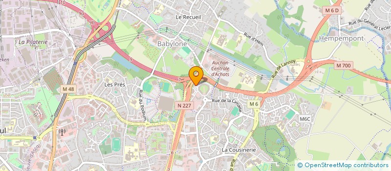 localisation de l'entreprise SCI BEA DI à VILLENEUVE-D'ASCQ