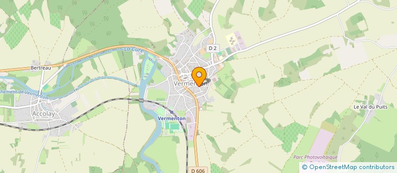 localisation de l'entreprise SCI BEAB  VERMENTON