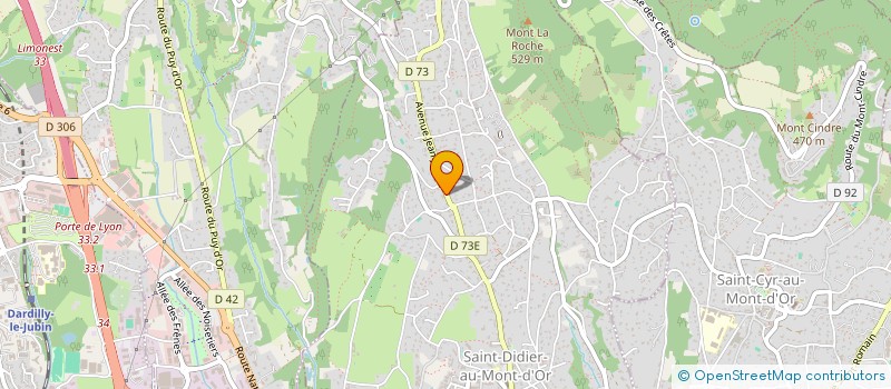 localisation de l'entreprise SCI BEABA  SAINT-DIDIER-AU-MONT-D'OR