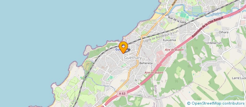 localisation de l'entreprise SCI BEABERHA  GUETHARY