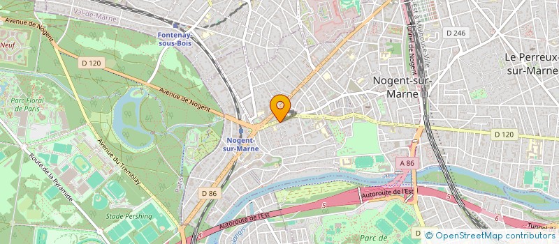 localisation de l'entreprise SCI BEACO  NOGENT-SUR-MARNE