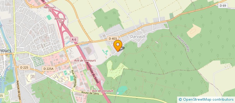 localisation de l'entreprise SCI BEAL  DARVAULT