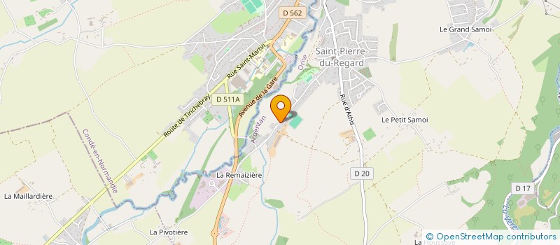 localisation de l'entreprise SCI BEAL à SAINT-PIERRE-DU-REGARD