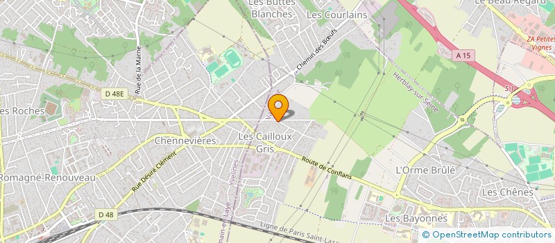 localisation de l'entreprise SCI BEALEX  HERBLAY-SUR-SEINE