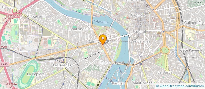 localisation de l'entreprise SCI BEARD ET CARBOU à TOULOUSE