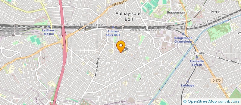 localisation de l'entreprise SCI BEARN à AULNAY-SOUS-BOIS