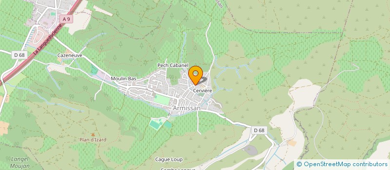 localisation de l'entreprise SCI BEARNA  ARMISSAN