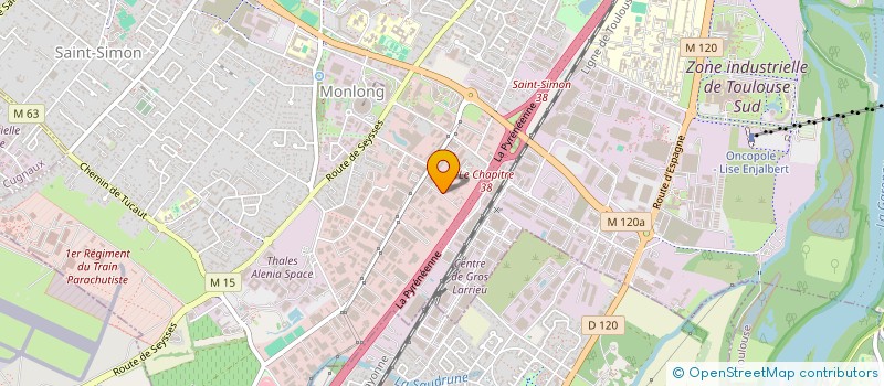 localisation de l'entreprise SCI BEARNAIS à TOULOUSE