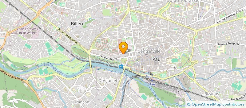 localisation de l'entreprise SCI BEARNAISE DE REESCOMPTE à PAU
